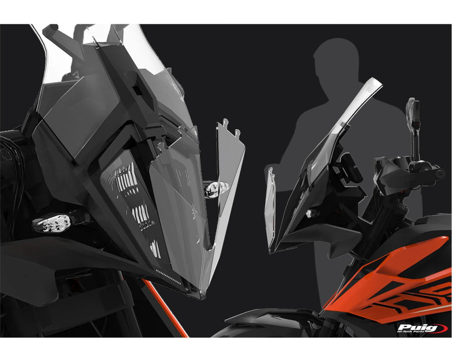 KTM 390 ADVENTURE SW [2024] – Proteção do farol – Transparente