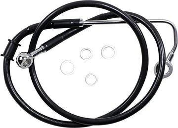 harley davidson flstc [DRAG SPECIALTIES] - Linha de freio estendida em aço inoxidável - 0