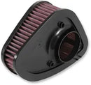 Harley Davidson Flhr [K & N] - Filtro de ar para serviço pesado de substituição