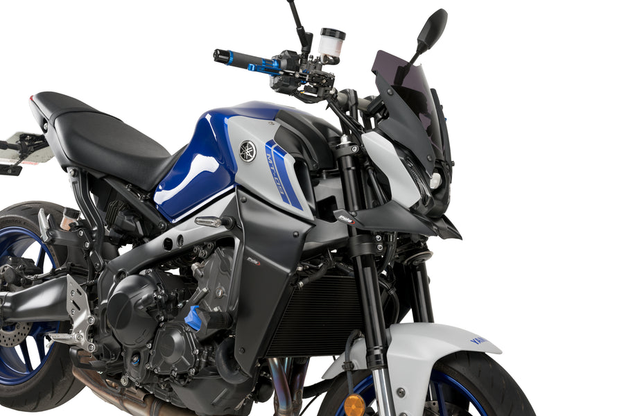 YAMAHA MT-09 SP [2023] – Spoiler dianteiro do para-brisa com carenagem nua
