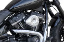 Harley-Davidson FLI 1868 Hydra-Glide Revival 114 [2024] - Mini Teardrop Stealth Luftfilter-Kit – Oberfläche: Silber – Bild 12