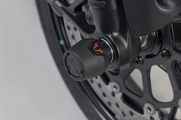 ducati diavel 1200 [SW-MOTECH] – conjunto de proteção do eixo da roda dianteira - 0