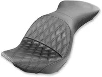 Harley Davidson Fxst [SADDLEMEN] – Assento Explorer com acolchoamento de diamantes