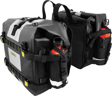 Alforjes para motocicleta [Nelson Rigg] - Hurricane, Conjunto 56 L - Universal