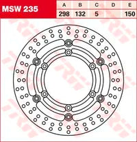 Yamaha XVS 1300 CFD Casual Full Dress [2014-2016] - Flame Series Schwimmende Bremsscheibe – Bild 6