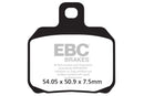 Aprilia RSV 1000 RR Factory [EBC] – Pastilhas de freio Vee semi-sinterizadas