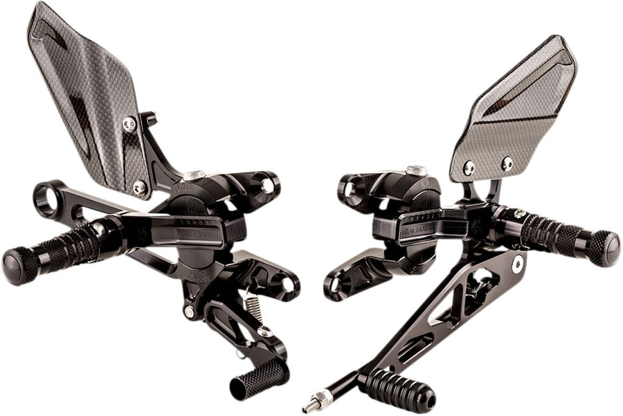 Aprilia Tuono 1000 [GILLES TOOLING] – Sistema de apoio para os pés ajustável