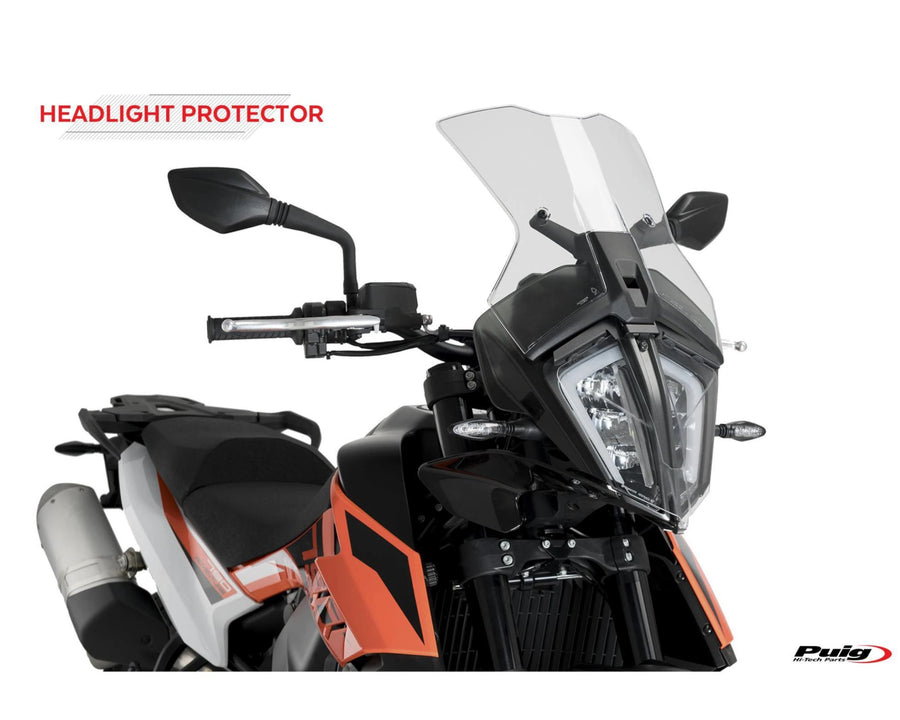 KTM 390 ADVENTURE SW [2024] – Proteção do farol – Transparente