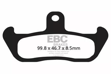 Husqvarna te 610 [EBC] - PATIMAS DE FREIO ORGÂNICAS DA SERIAGEM DE FA