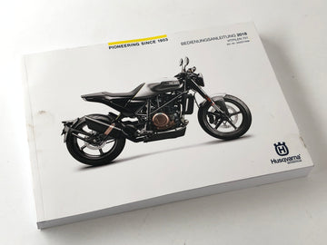 Husqvarna 701 Vitpilen [2018] - Instruções operacionais alemãs