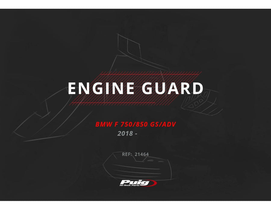BMW F 900 GS [2025] – Proteção do Motor – Prata