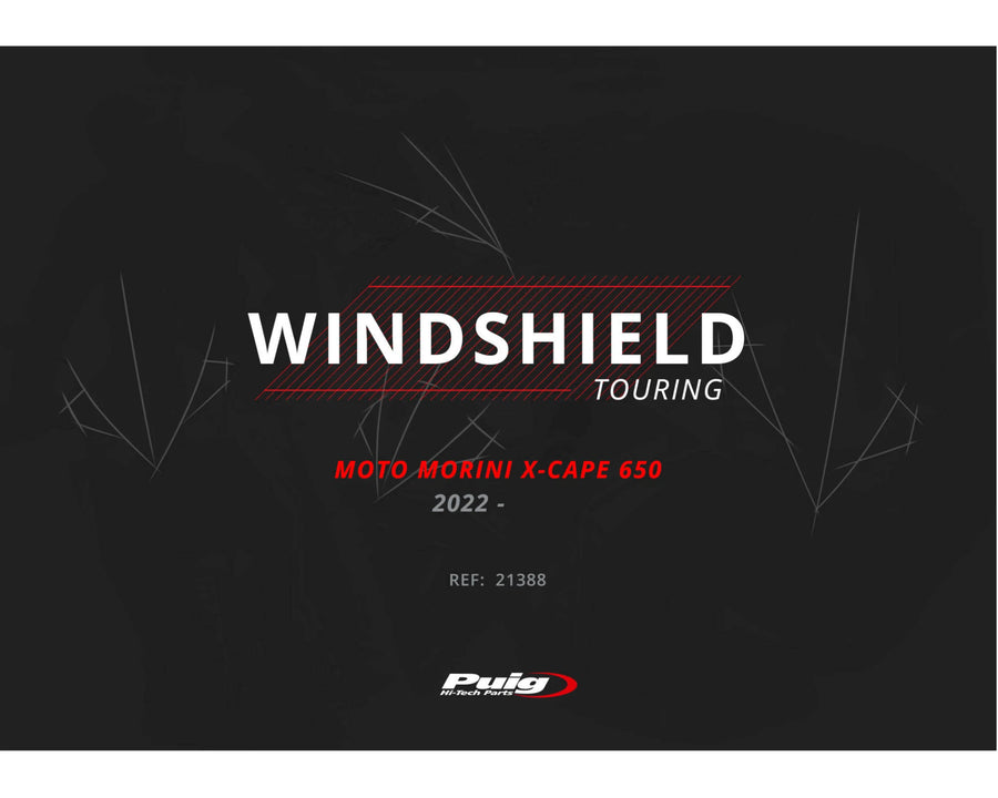 MOTO MORINI X-CAPE 700 [2024] – Tela Touring – Transparente