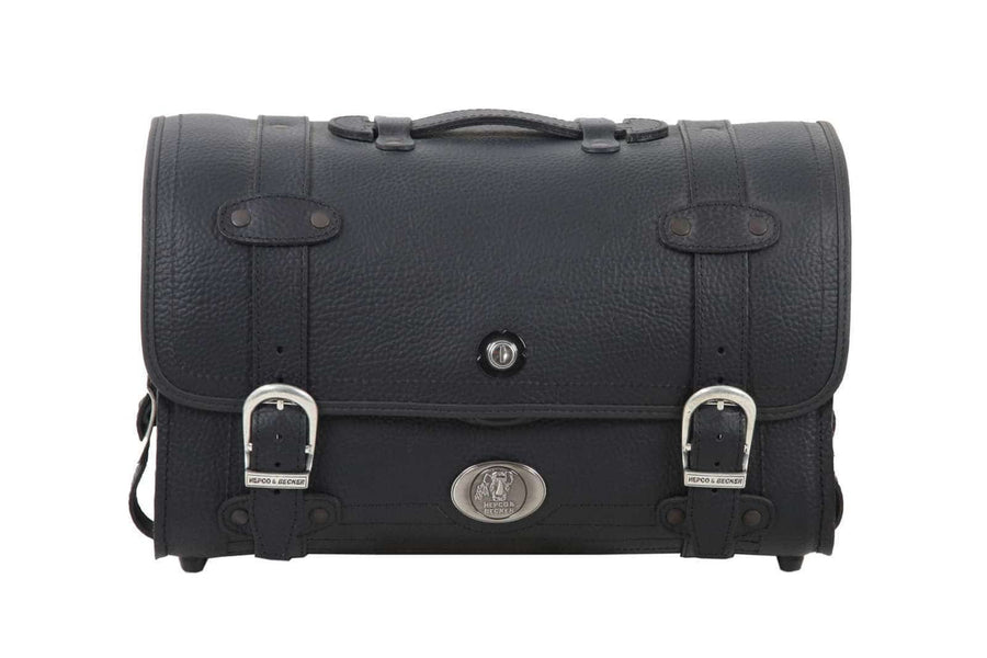 Bolsa para motocicleta [Hepco & Becker] - bolsa de couro Liberty - porta-bagagens