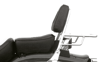 Honda CA 125 Rebel [1995-2001] - Sissybar com bagageiro cromado