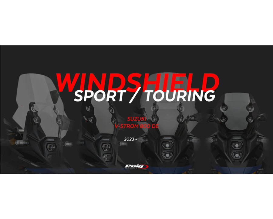 SUZUKI DL 800 V-STROM [2025] – Tela Touring – Transparente