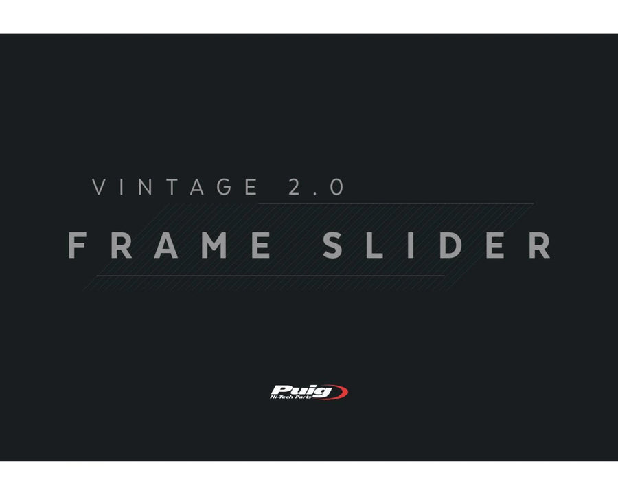 YAMAHA XSR 900 [2025] - Quadro Crash Pads Vintage 2.0 - Preto