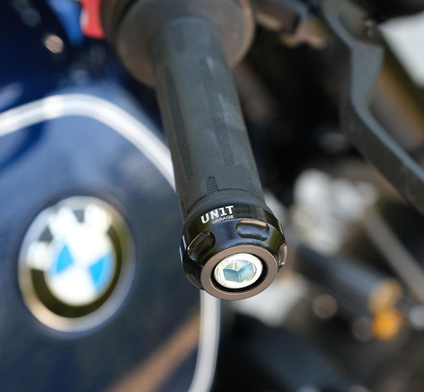 BMW R nineT 1200 Urban G/S (niedriger Auspuff) [2017-2023] - 1 NineT Scrambler-Spiegel mit 2 Anschlüssen