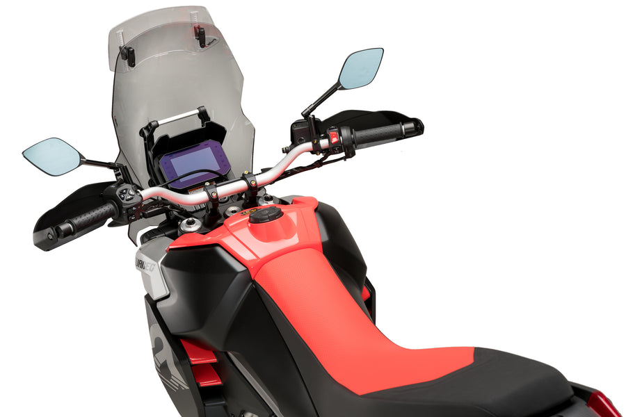 APRILIA TUAREG 660 RALLY [2025] – tela touring com spoiler – transparente