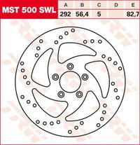 Harley-Davidson FXST 1690 Softail Standard [2012-2015] - Bremsscheibe Fest Rund – Bild 8