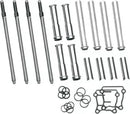 Harley-Davidson FXSTSSE3 1800 Softail Springer CVO [2009] - Quickee-Stößelstangenset mit Chrom-Abdeckungen – Bild 5