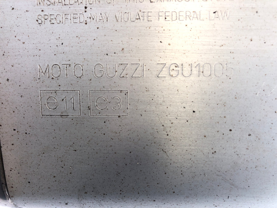 Moto Guzzi Stelvio 1200 8V [2011] - Silenciador de exaustão