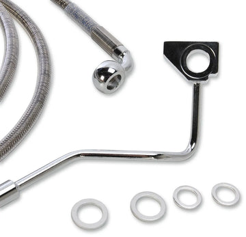 Harley Davidson Fltr [DRAG SPECIALTIES] - Kit de linha de freio estendida em aço inoxidável - 0