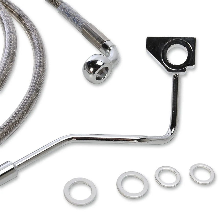 Harley Davidson Fltr [DRAG SPECIALTIES] - Kit de linha de freio estendida em aço inoxidável