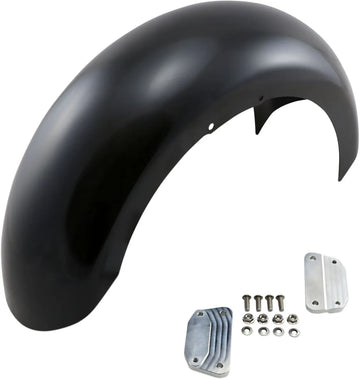Harley Davidson Dyna [KLOCK WERKS] - Para-lama dianteiro série Hugger com blocos de montagem para Softail/Dyna - 0