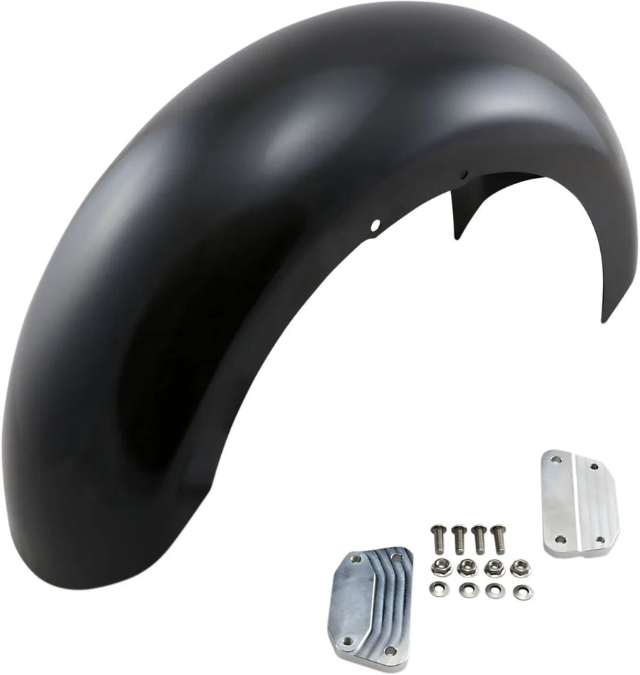 harley davidson flfb [KLOCK WERKS] - Para-lama dianteiro série Hugger com blocos de montagem para Softail/Dyna
