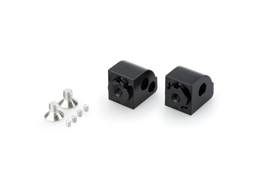 APRILIA SHIVER 900 [2020] – Adaptador de almofada de borracha para apoio de pés do passageiro ajustável
