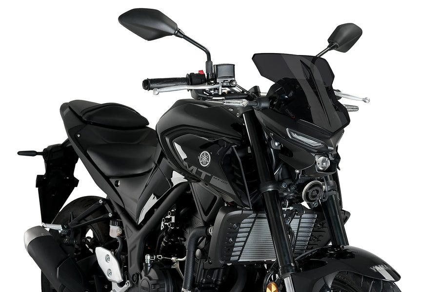 YAMAHA MT-03 [2025] - Pára-brisa esportivo de nova geração | Fortemente tonificado | PUIG 20285F