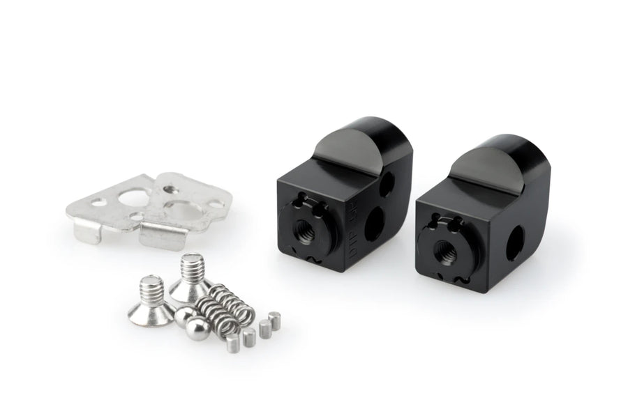 BMW F 800 GS [2021] - Adaptador almofada de borracha do apoio para os pés do passageiro ajustável