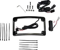 Harley Davidson Flhx [CUSTOM DYNAMICS] – Moldura de placa com raio de LED