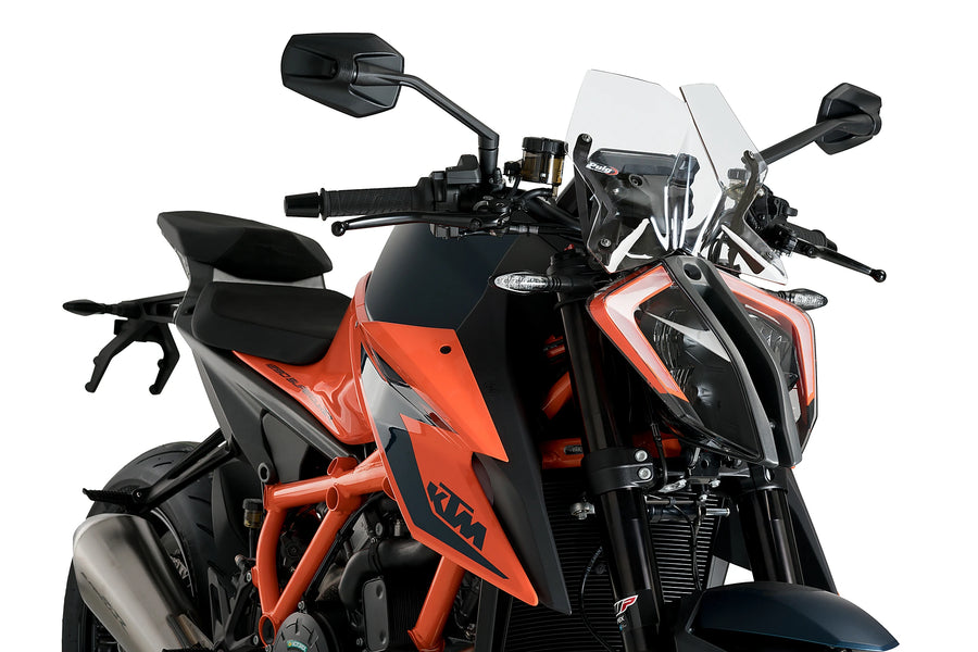 KTM 1290 SUPER DUKE R EVO [2023] - Pára-brisa esportivo de nova geração | Limpar | PUIG 20425W