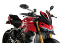 DUCATI STREETFIGHTER V4S [2024] - Pára-brisa esportivo de nova geração | Vermelho | PUIG 20467R