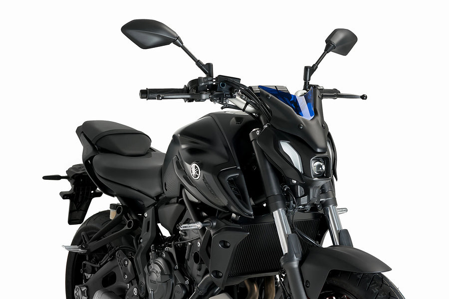 YAMAHA MT-07 2021 - New Generation Sport Plus Windschild | Blau | PUIG 20620A