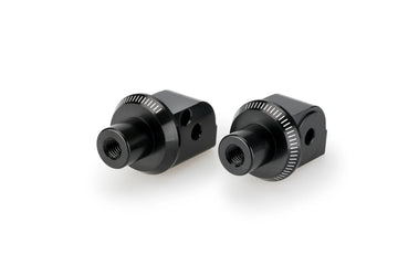 SYM MAXSYM TL 508 [2025] – Almofada de borracha do apoio para os pés do passageiro adaptador – preta - 0