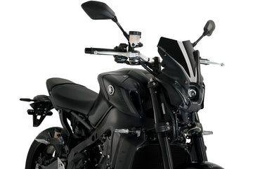 YAMAHA MT-09 SP [2023] - Pára-brisa esportivo de nova geração | Preto | PUIG 20644N