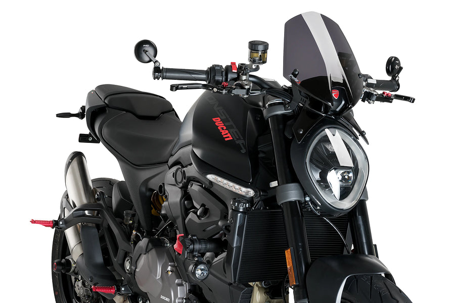 DUCATI MONSTER 937 SP [2024] – New Generation Sport Windschild | Stark getönt | PUIG 20712F