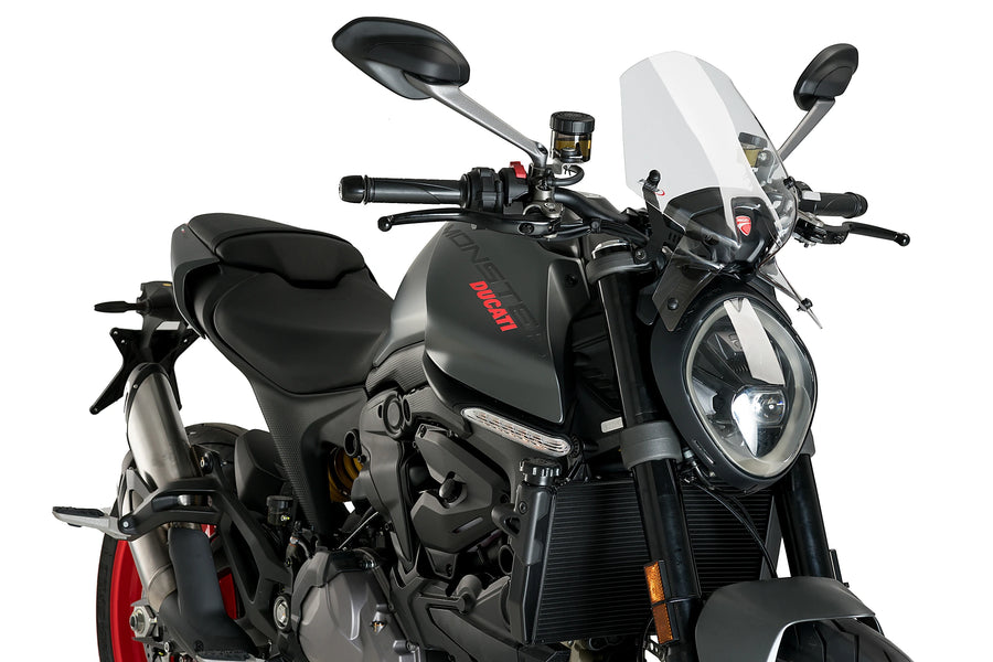 DUCATI MONSTER 937 SP [2024] – New Generation Sport Windschild | Klar | PUIG 20712W