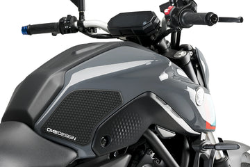 YAMAHA MT-07 [2023] - Protetores laterais de tanque | Preto | PUIG 20739N