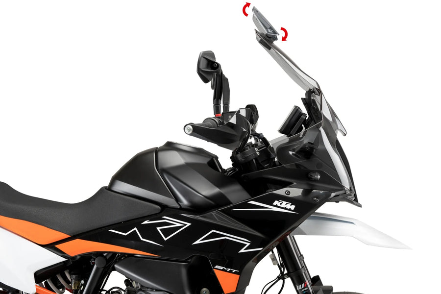 KTM 890 SMT [2025] – Disco spoiler 2.0 fixado com parafusos – Transparente