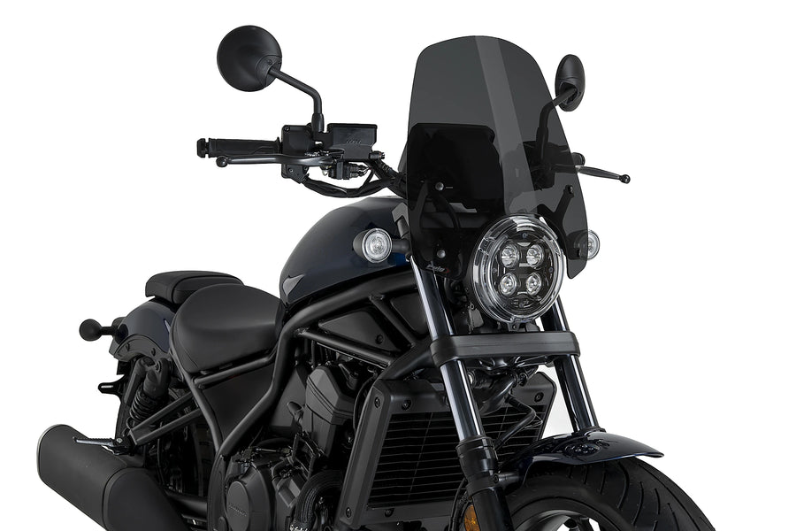 HONDA CMX 1100 REBEL DCT [2025] - Pára-brisa de turismo de nova geração PUIG | Fortemente tonificado | PUIG 20820F