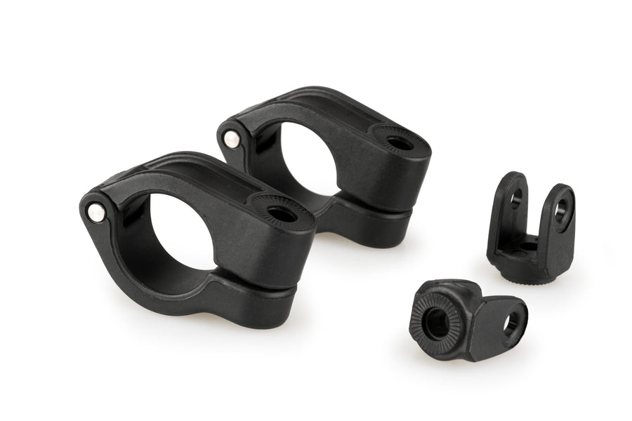 VOGE 500R [2025] – Peças de reposição – Conjunto de braçadeiras 25'5 mm – Preto