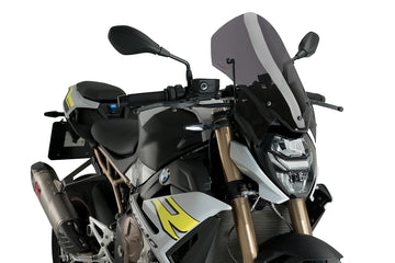 BMW S1000R de 2021 - Pára-brisa PUIG Nova Geração Touring | Fortemente tonificado | PUIG 20888F