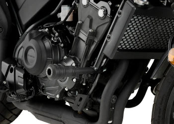 HONDA CMX 500 REBEL SE [2025] – Adaptador de borracha para apoio de pés “Rider” – Preto