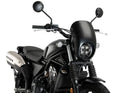 HONDA CL 500 [2025] – Painel frontal ABS – Preto mate-2