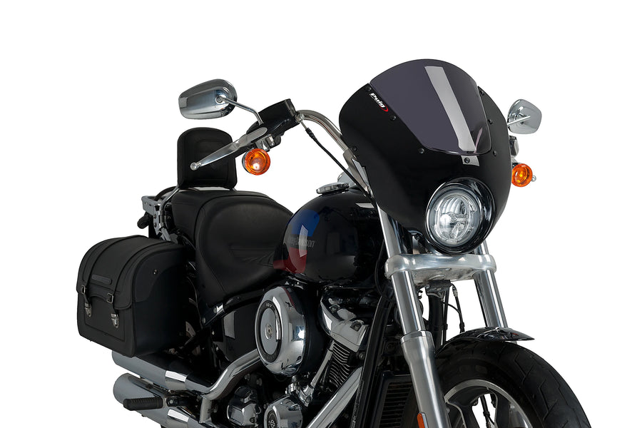 HARLEY-DAVIDSON SOFTAIL LOW RIDER FXLR [2020] - Carenagem da lâmpada Dark Night | Fortemente tonificado | PUIG 21096F