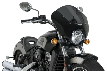 INDIAN SCOUT [2025] - Tampa da lâmpada noturna escura | Fortemente tonificado | PUIG 21106F