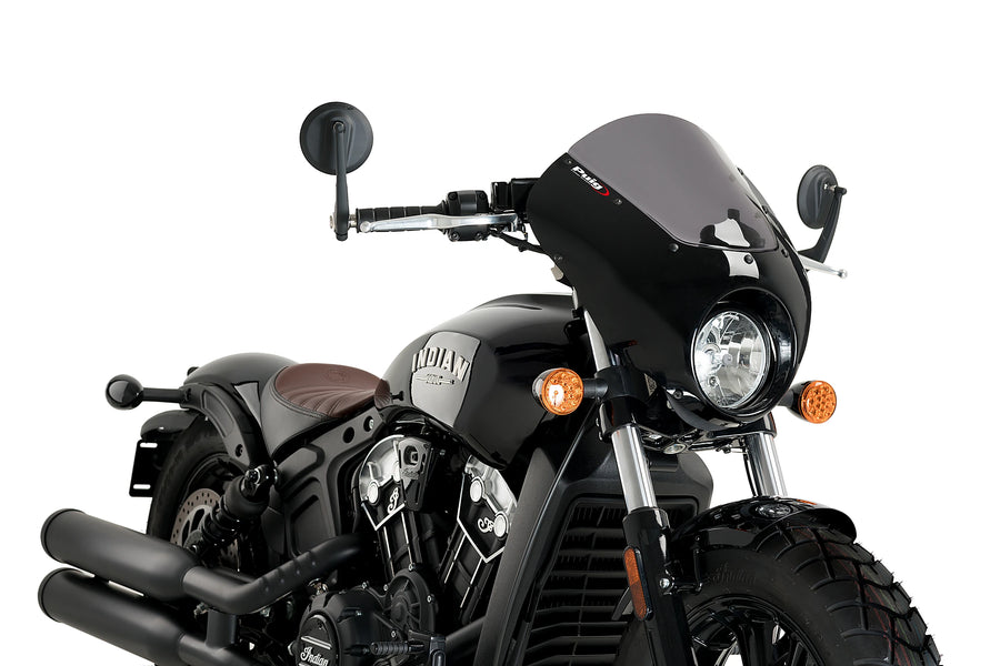 INDIAN SCOUT BOBBER [2025] - Capa de lâmpada noturna escura | Fortemente tonificado | PUIG 21107F